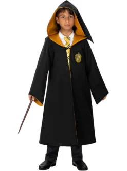 Corbata Hufflepuff Harry Potter Para Niños -Galaxia Del Cosplay corbata hufflepuff harry potter para ninos 3