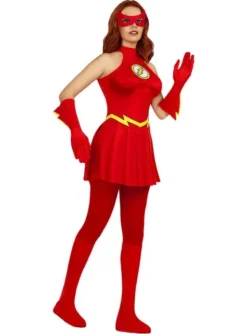 Disfraz De Flash Para Mujer -Galaxia Del Cosplay disfraz de flash para mujer 6