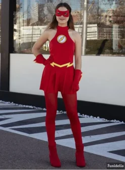 Disfraz De Flash Para Mujer -Galaxia Del Cosplay disfraz de flash para mujer 8
