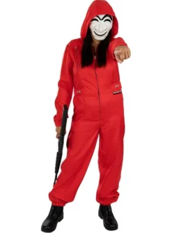 Disfraz De La Casa De Papel Corea Talla Grande - Oficial Netflix -Galaxia Del Cosplay disfraz de la casa de papel corea talla grande oficial netflix 2