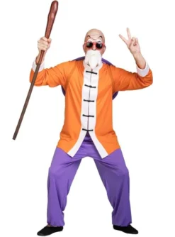 Disfraz De Maestro Roshi - Dragon Ball -Galaxia Del Cosplay disfraz de maestro roshi dragon ball 1 4