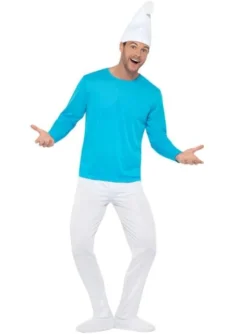 Disfraz De Pitufo Talla Grande