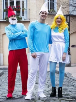 Disfraz De Pitufo Talla Grande -Galaxia Del Cosplay disfraz de pitufo para hombre talla grande 4