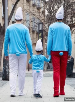 Disfraz De Pitufo Talla Grande -Galaxia Del Cosplay disfraz de pitufo para hombre talla grande 8