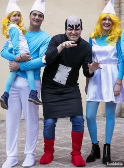 Disfraz De Pitufo Talla Grande -Galaxia Del Cosplay disfraz de pitufo para hombre talla grande 9