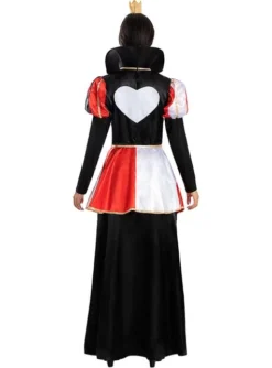 Disfraz De Reina De Corazones Clásico Para Mujer Talla Grande -Galaxia Del Cosplay disfraz de reina de corazones clasico para mujer talla grande 3