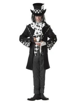 Disfraz De Sombrerero Loco Tenebroso Para Hombre