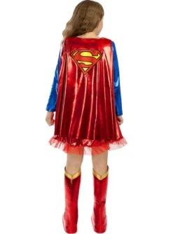 Disfraz De Supergirl Deluxe Para Niña -Galaxia Del Cosplay disfraz de supergirl deluxe para nina 1 2