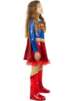 Disfraz De Supergirl Deluxe Para Niña -Galaxia Del Cosplay disfraz de supergirl deluxe para nina 1 3