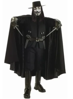 Disfraz De V De Vendetta Lujo