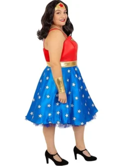 Disfraz De Wonder Woman Clásico Talla Grande -Galaxia Del Cosplay disfraz de wonder woman clasico talla grande 4