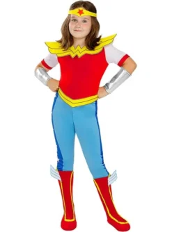 Disfraz De Wonder Woman DC Super Hero Girls Para Niña