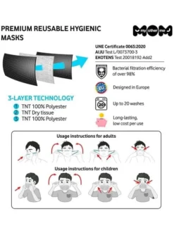 Mascarilla De Super Zings Infantil Azul Y Roja (2 Unidades) -Galaxia Del Cosplay mascarilla de super zings infantil azul y roja 2 unidades 4