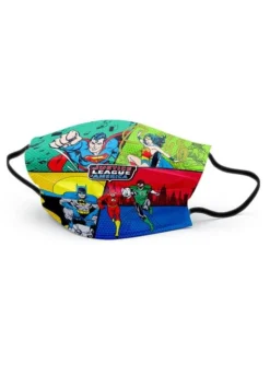 Mascarilla La Liga De La Justicia Para Adulto