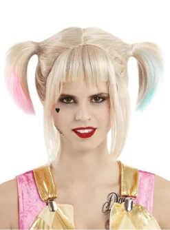 Peluca De Harley Quinn - Birds Of Prey