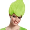 Peluca De Trolls Verde Para Adulto