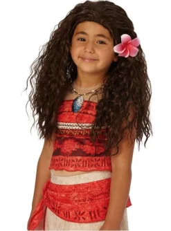 Peluca De Vaiana Para Niña