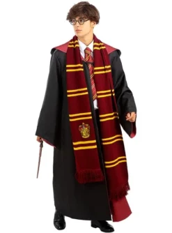 Túnica Réplica Harry Potter Gryffindor Para Adulto - Diamond Edition -Galaxia Del Cosplay tunica replica harry potter gryffindor para adulto diamond edition 6